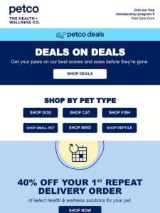 Pet-rific deals are coming your way!