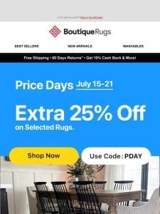 Price Days Madness – Hurry Before It’s Gone! ??