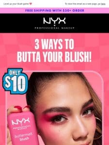 Pro tips: How to butta your blush