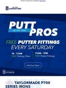 Putt With The Pros | Every Saturday