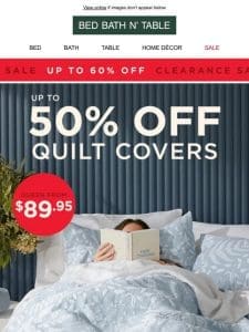 Queen Quilt Covers From $89.95