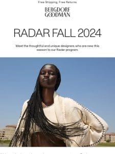 RADAR Fall ’24: The New Class