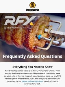 RFX: Frequently Asked Questions