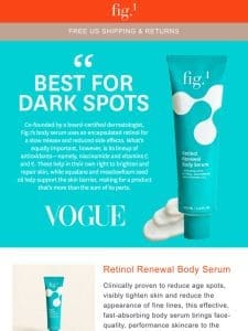 Retinol Renewal Body Serum seen in…