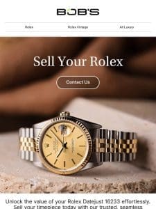 Rolex 16233 owners: We’re ready to make an offer