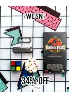 SAVE 34% OFF ALL WESN GEAR