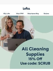 SAVE On Cleaning Supplies For 2 Days Only