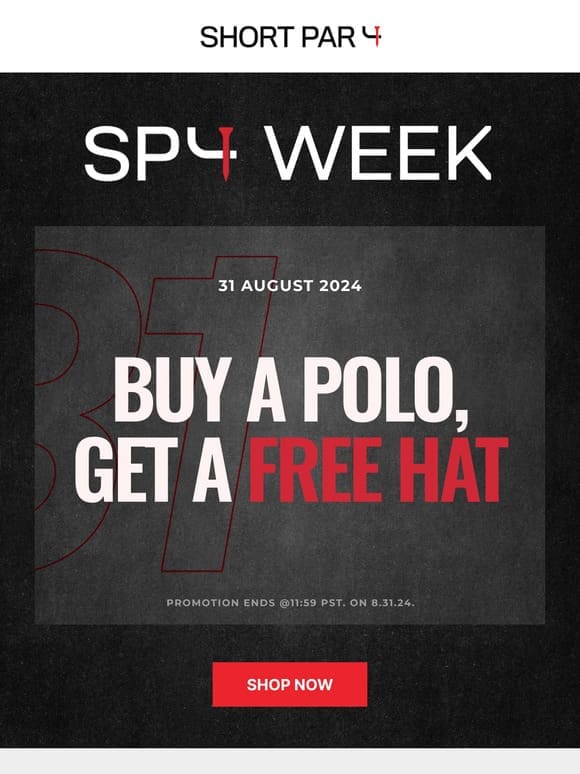 SP4 Week Is Live: Get a FREE Hat Today!