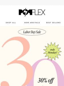 STARTS NOW: Labor Day Sale