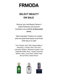 Sale: Trending Beauty at reduced prices