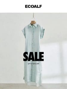 Sale up to 40% off