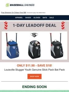 Save $18 Today On Louisville Slugger Stick Bat Pack – Now Just $11.98!