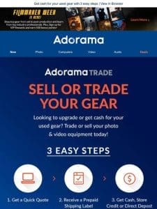 Sell or Trade your Used Cameras， Lenses， Drones， and More