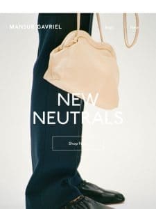 Shop neutrals for fall