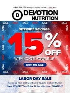 Sitewide SALE: Going On Now!