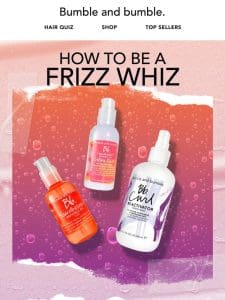 Smoothing frizz can be easy.