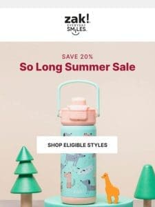 So Long Summer Sale