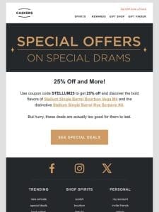 Special Deals   25% off on Stellum!