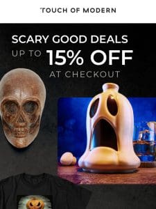 Spooky Savings， Up To 15% Off