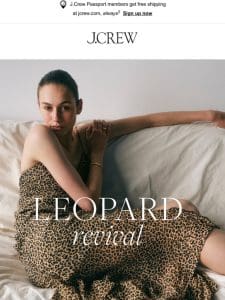 Spotted: all things leopard print