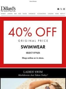 Starts Today: The Swim Sale