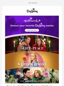 Stream Your Favorite DaySpring Movies