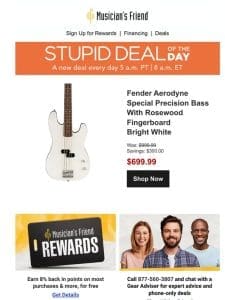 Stupid Deal of the Day now available!