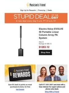 Stupid Deal of the Day now available!