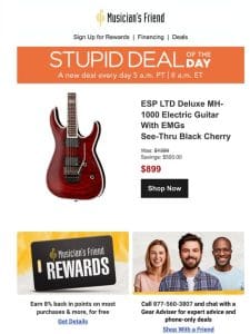 Stupid Deal of the Day now available!