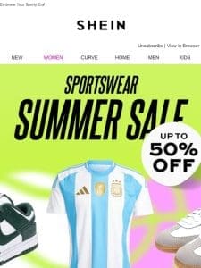 Summer Deal on Sportswear