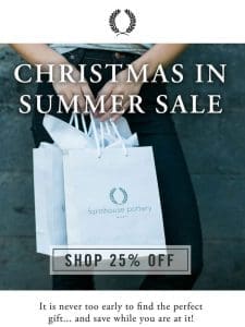 Summer Yuletide Savings ??