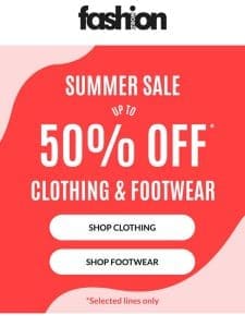 Summer sale is here! ??