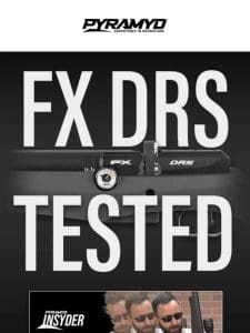 TESTED: FX DRS Classic PCP Air Rifle