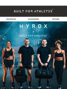 THE HYROX X BFA COLLECTION IS LIVE ??