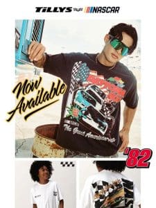 TILLYS x NASCAR ?? Exclusive Collection Now Available