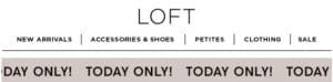 TODAY ONLY: 50% off Lou & Grey