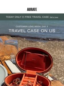 TODAY ONLY: FREE TRAVEL POUCH