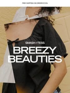 ?? TOMORROW ?? Time for Some Breezy Beauties ??