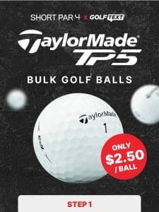 TP5 Golf Balls: Only $2.50 Each!