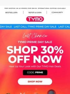 TYMO Prime Day Sale Ending Soon ? Take 30% OFF Now