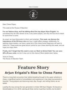 Talking About Arjun Erigaisi， Chess Books， and the 50 Move Rule