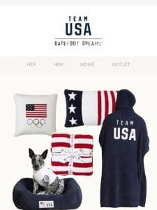 Team USA loves Barefoot Dreams ????