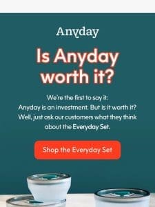 The #1 question people ask before buying Anyday