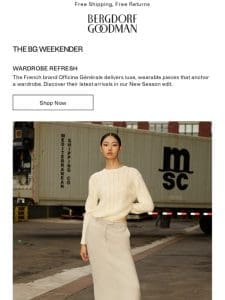 The BG Weekender: New Essentials