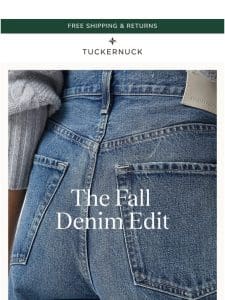 The Fall Denim Edit