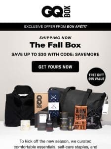 The Fall GQ Box Is Here – Get Yours Today Plus a FREE Rains Hilo Weekend Bag ($95 Value)