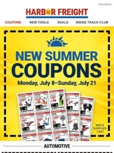 The HOTTEST SUMMER COUPONS Are Here!