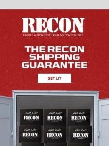 The RECON Promise: Get Your Truck Mods Fast