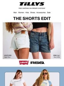 The Shorts Edit → new arrivals