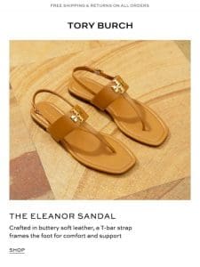 The new Eleanor sandal